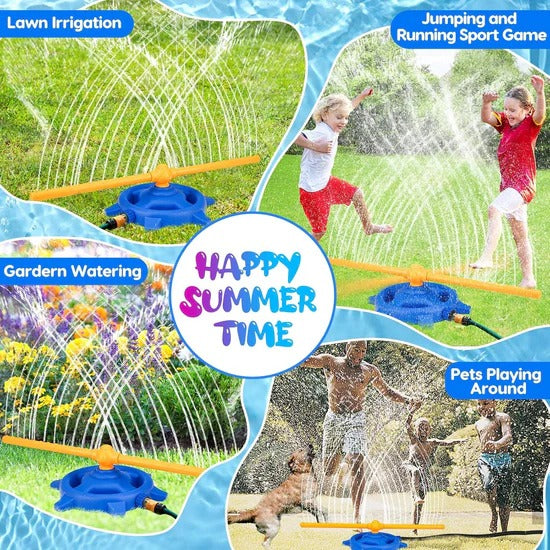 Water Spray Summer 360 Rotation Active Play