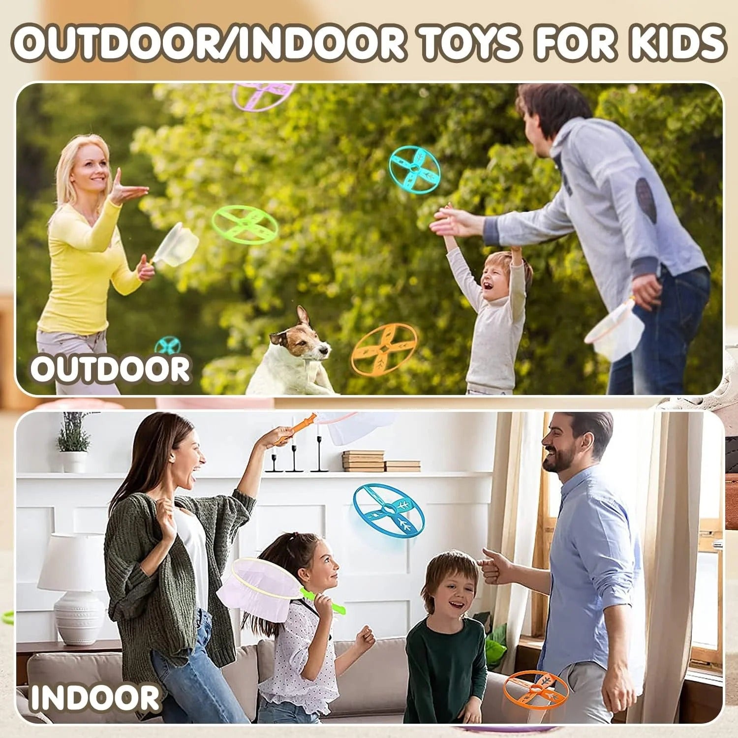 Whale Flying Disc Launcher Toy