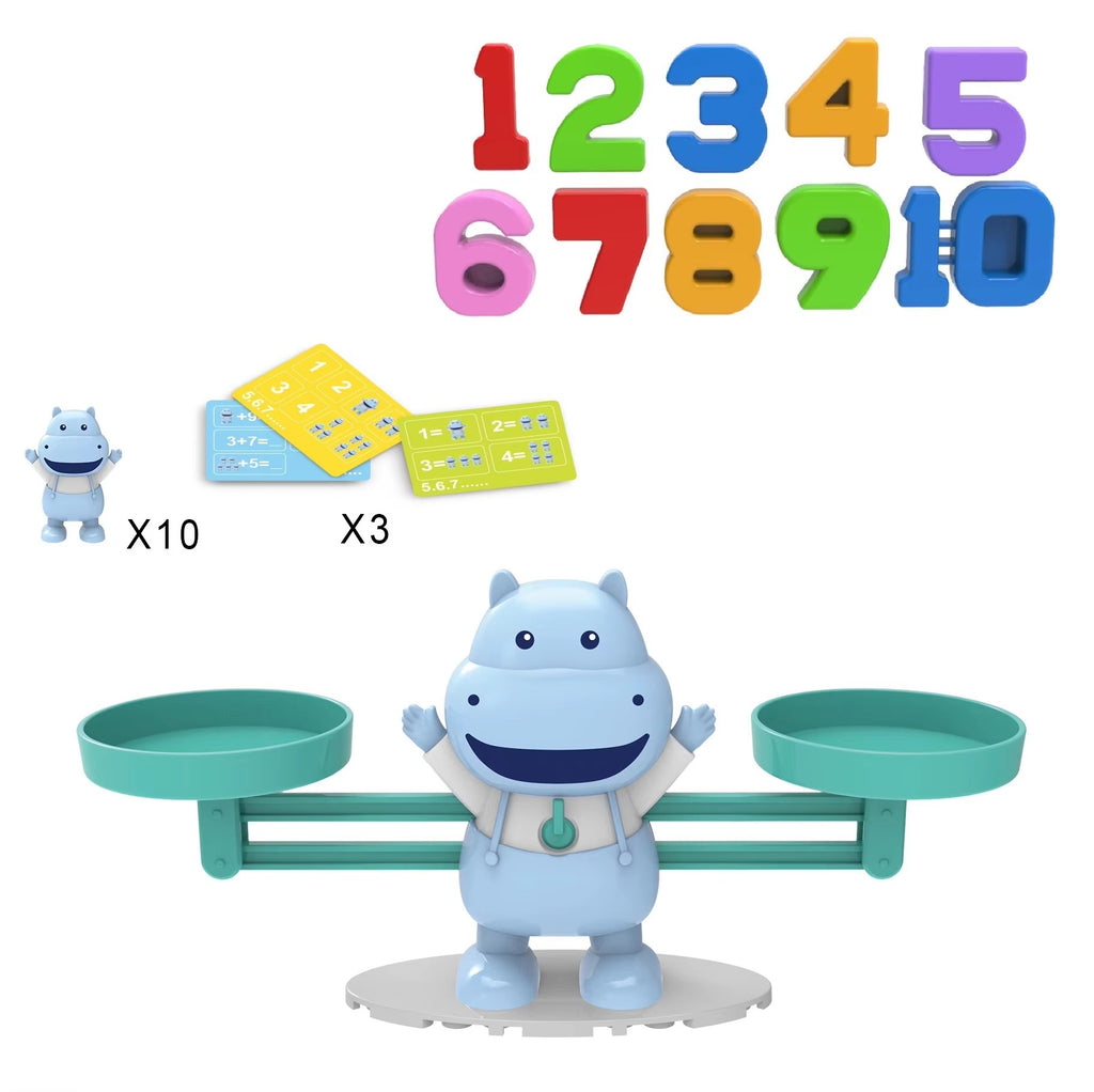 Hippo Balance Scale Educational Toy