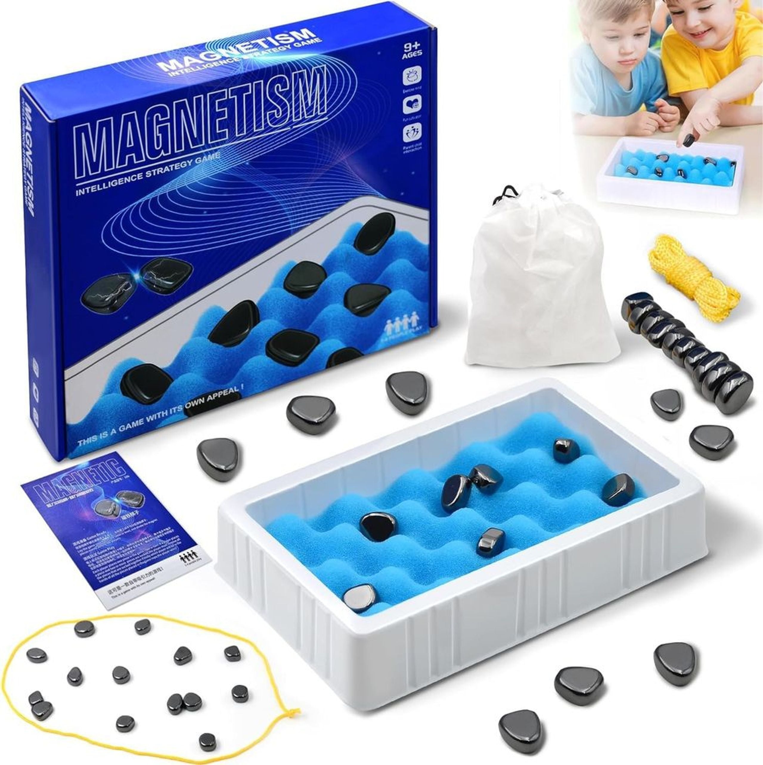 2-in-1 Magnetic Chess Game Set – Travel-Friendly, Screen-Free Strategy Fun