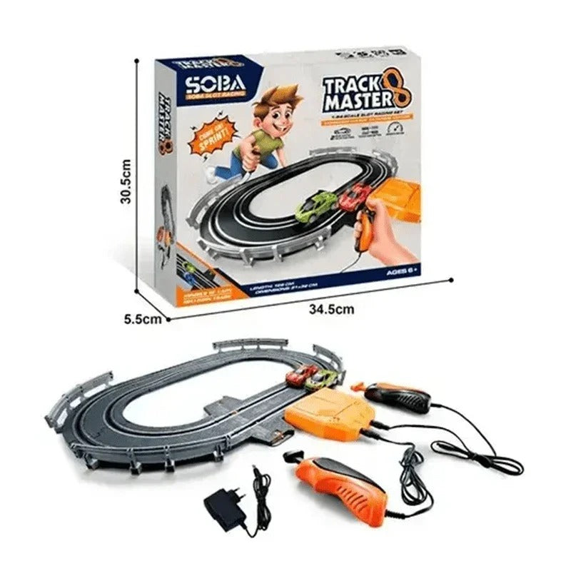 Electric Slot Racing Track Set