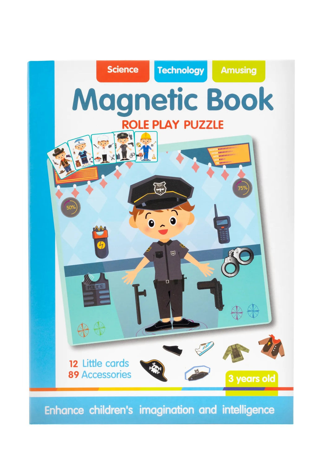 Magnetic Role Play Puzzle Book