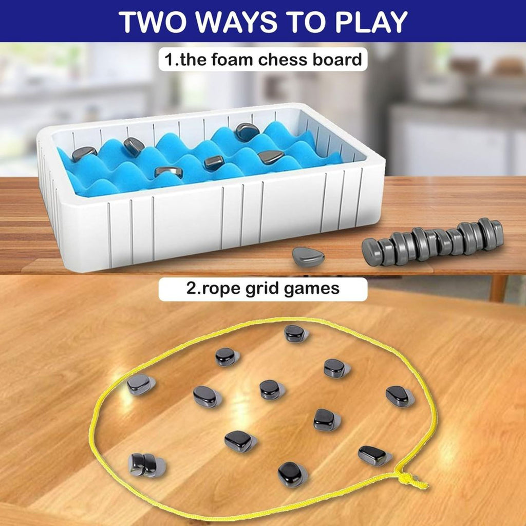 2-in-1 Magnetic Chess Family Game Set