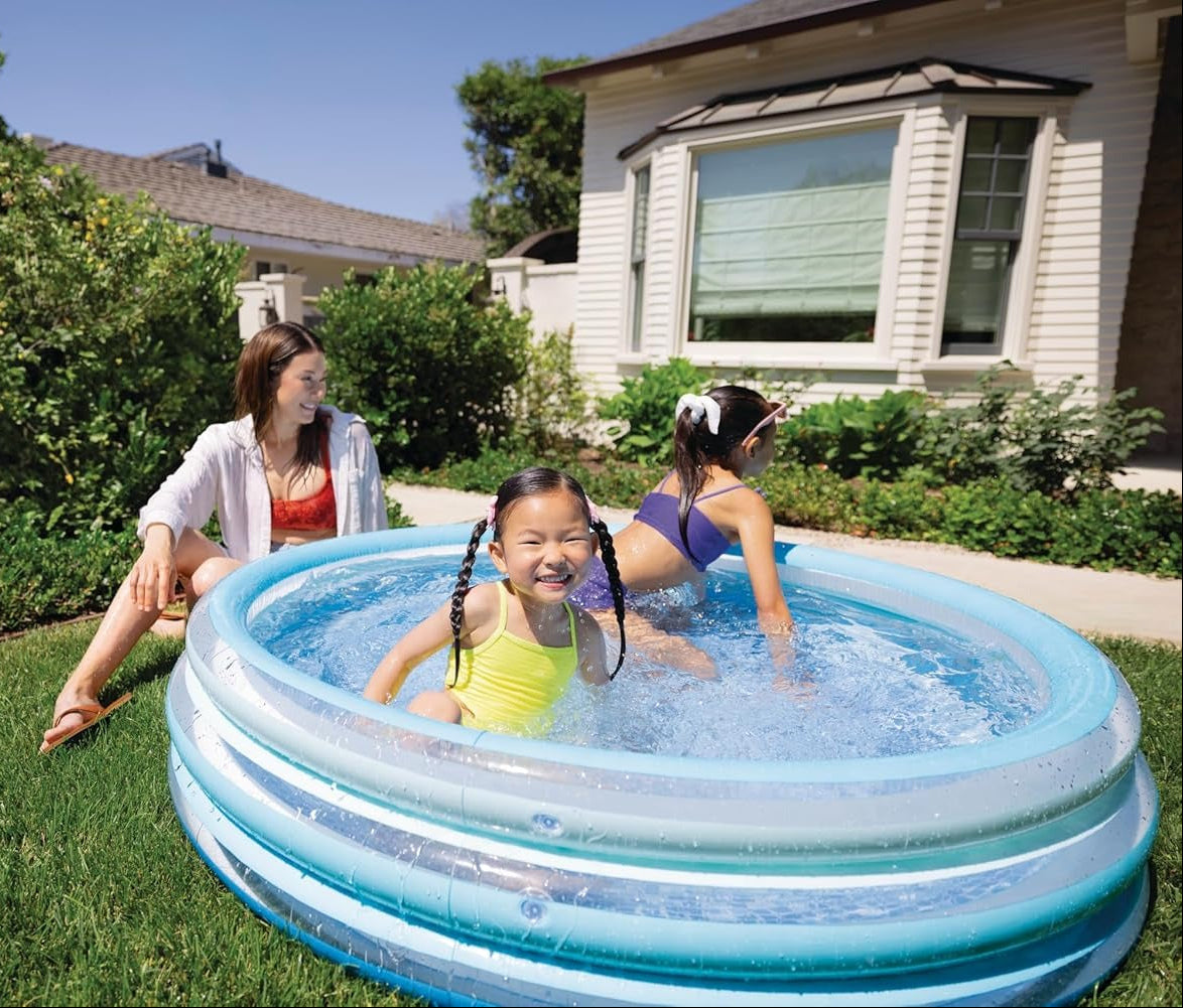 INTEX Blue Bliss Inflatable Splash Pool (60" × 13")