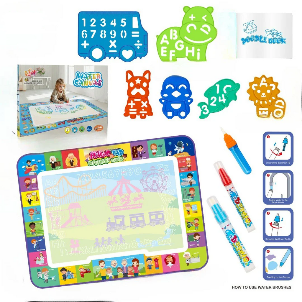 Large Size Magic Water Drawing Mat with accesories