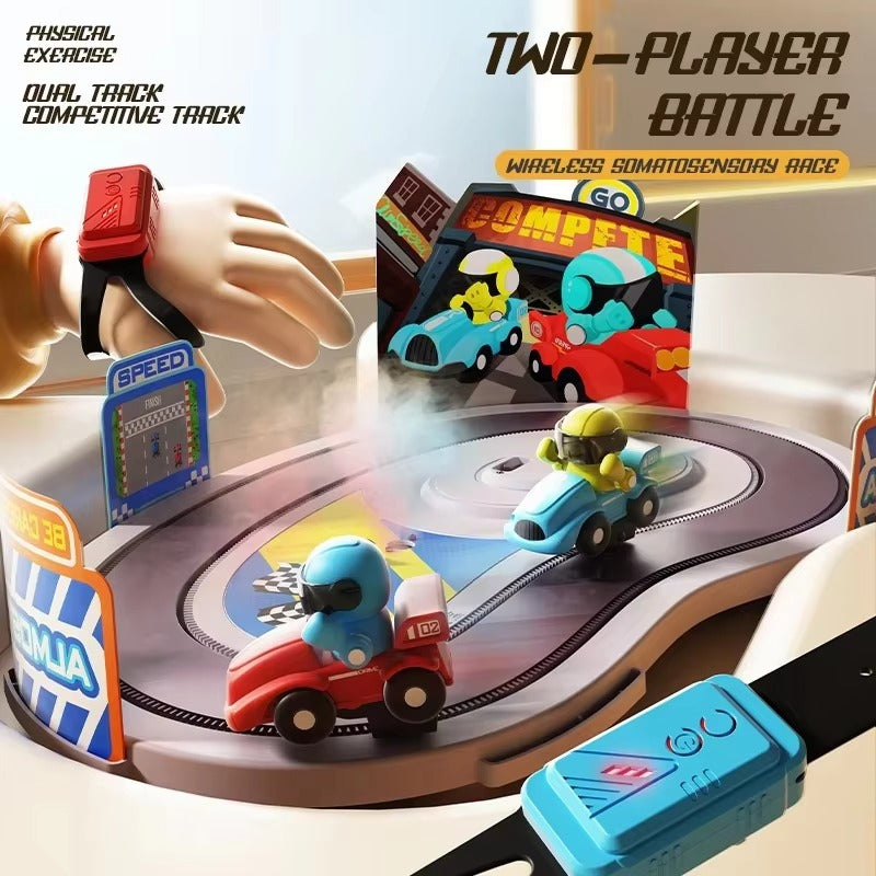 Two-Player Somatosensory Racing Battle Game