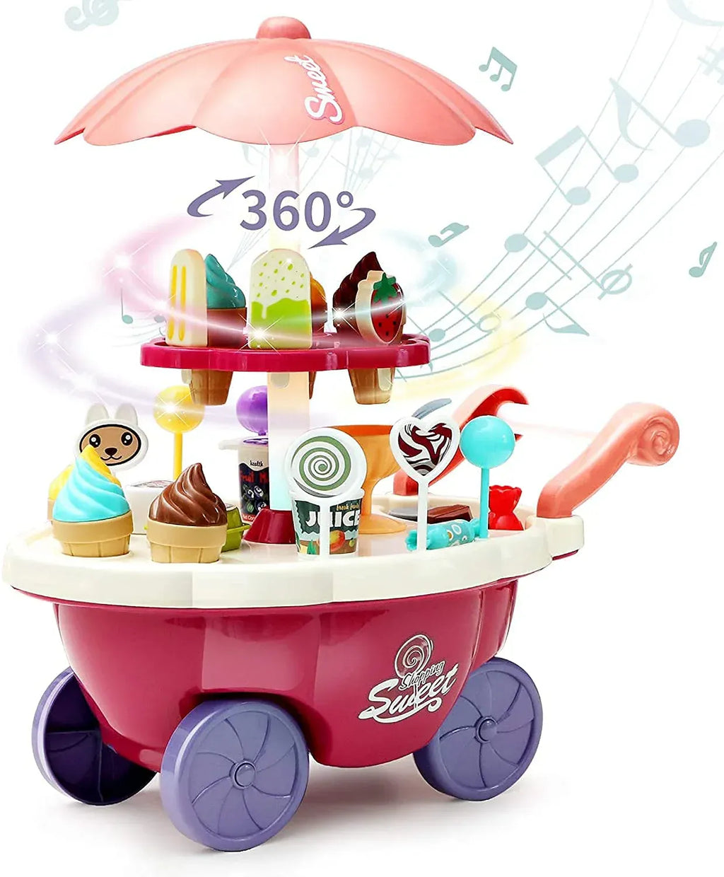 Candy & Ice Cream Musical Cart
