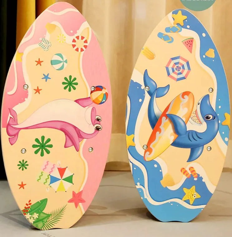 Wooden Balance Board for Kids