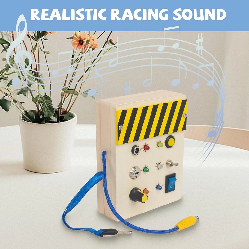 Wooden Busy Switch Board