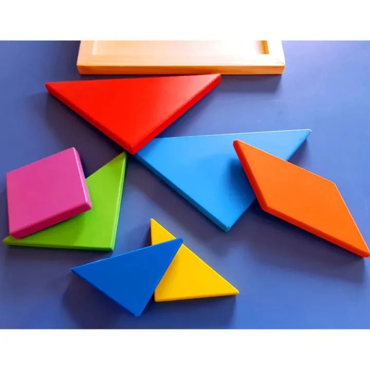 Wooden Tangram Intelligence Puzzle – 7 Piece