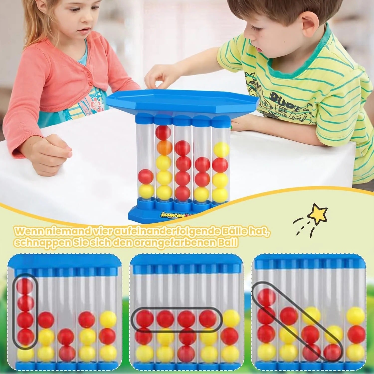 Bouncing Connect Four – The Classic Strategy Game with a Bouncy Twist!