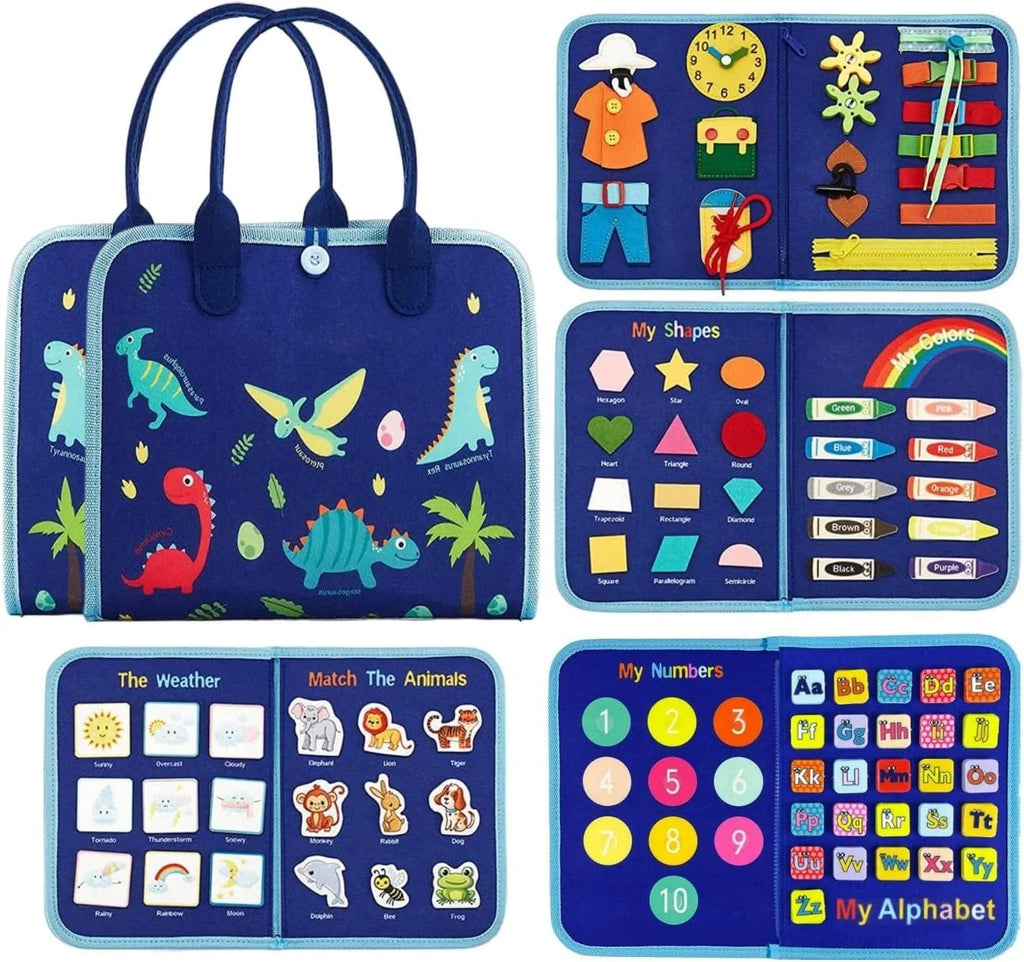 Busy Montessori Kit Sensory Book