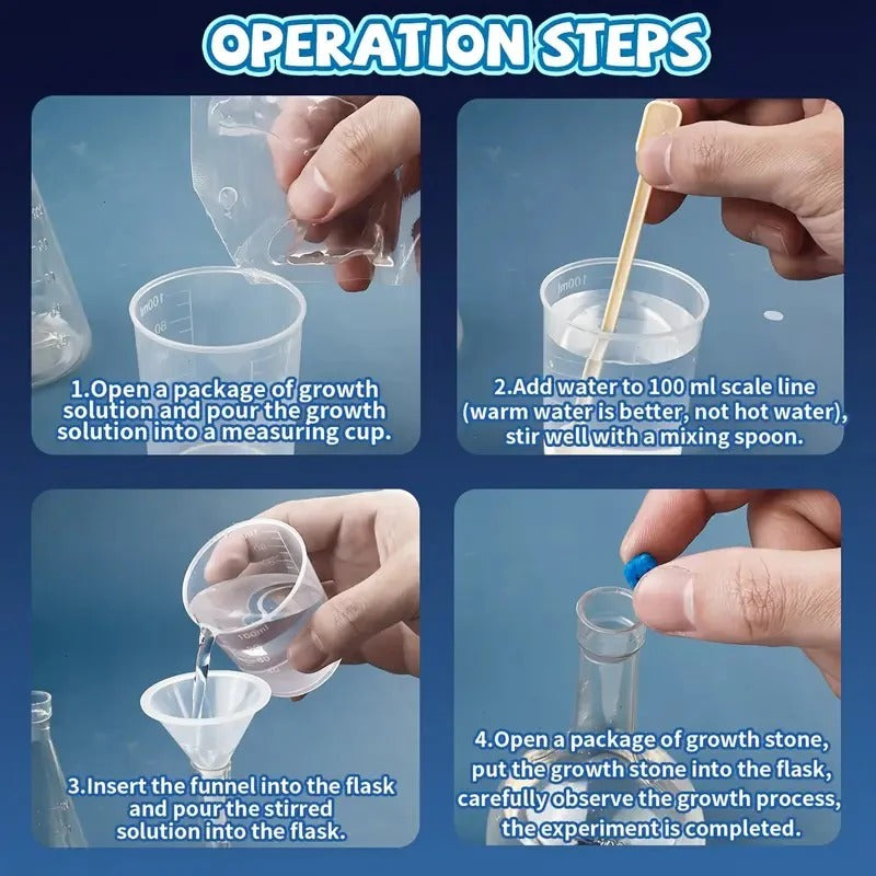 DIY Growth Stone Water Garden Science Experiment Kit