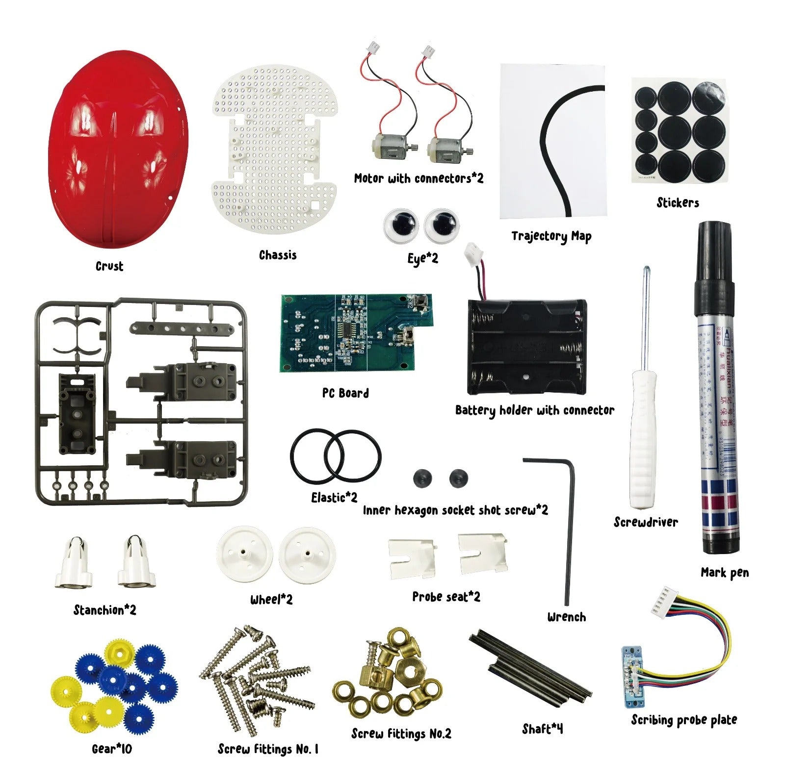 DIY STEM Line-Following Smart Car Kit for Kids