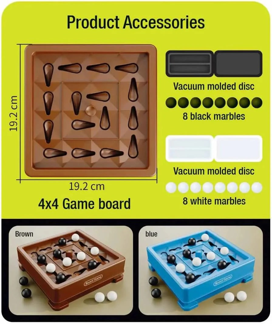 Logical Marble Chess Strategy Board Game