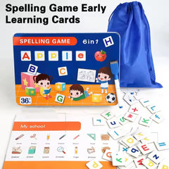 6-in-1 Magnetic Recognize Word Learning Kit with Marker