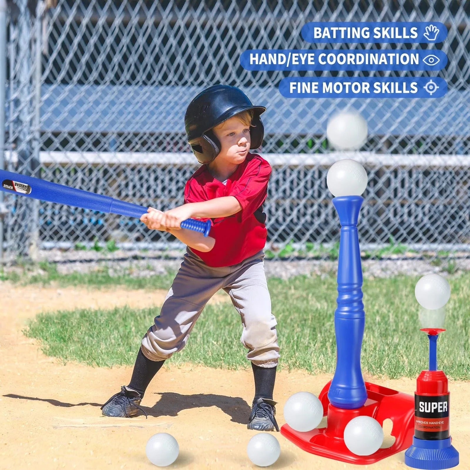 Kids Baseball Game Set