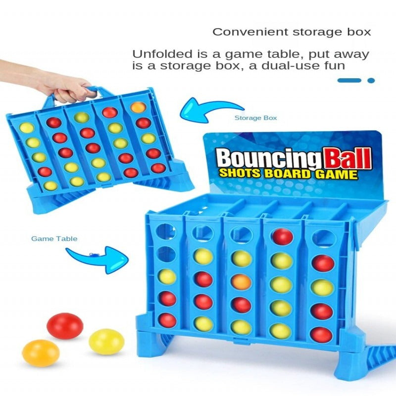 Connect 4 – Bounce Edition: Aim, Bounce & Win!