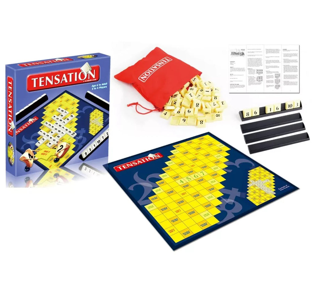 Tensation Number Board Game (2–4 Players)