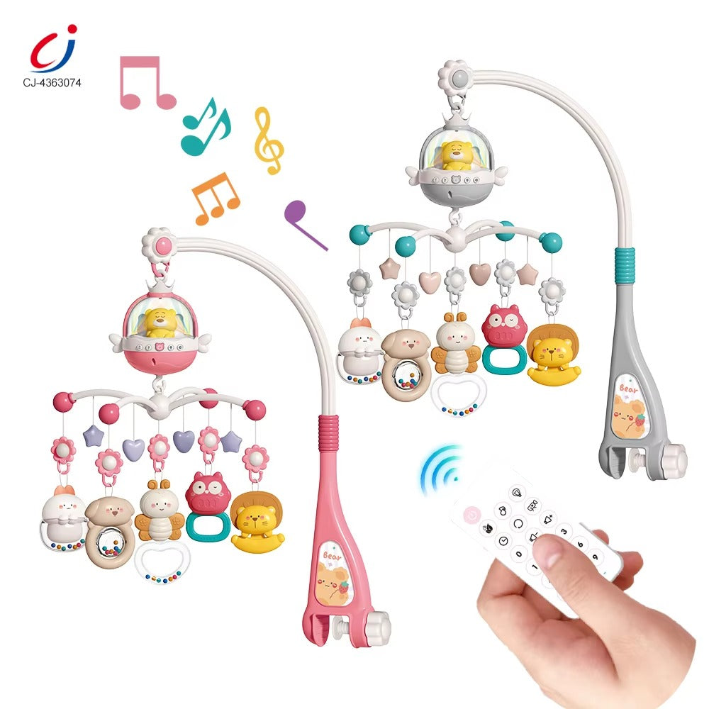 Remote Control Musical Baby Crib Mobile