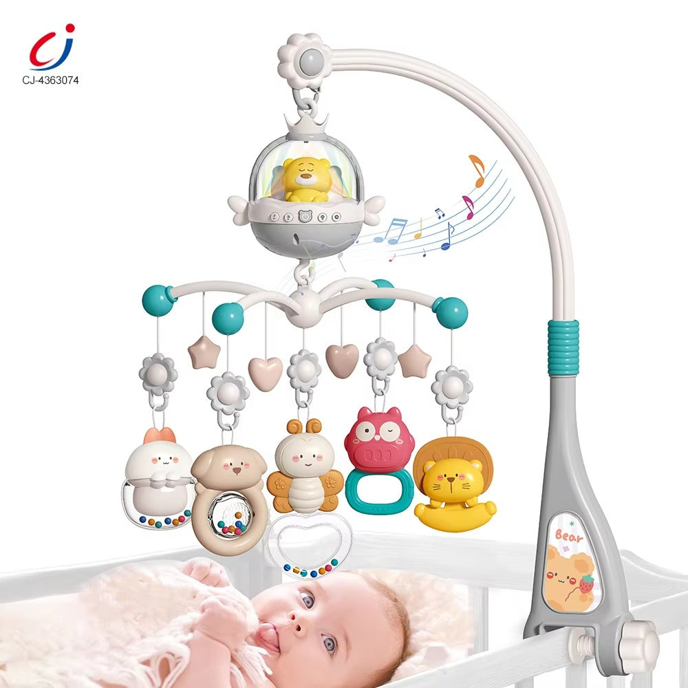 Remote Control Musical Baby Crib Mobile