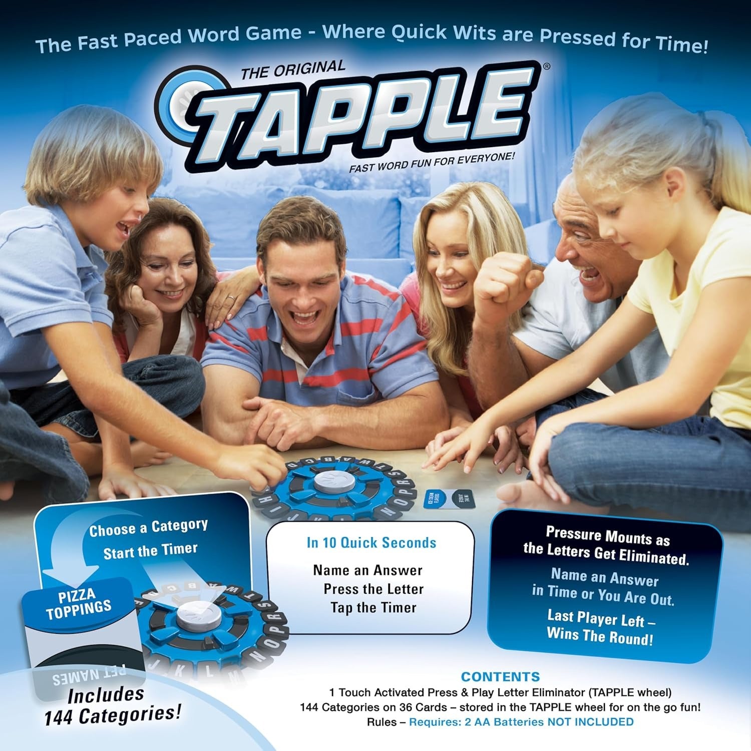 Tapple Fast Word Family Game