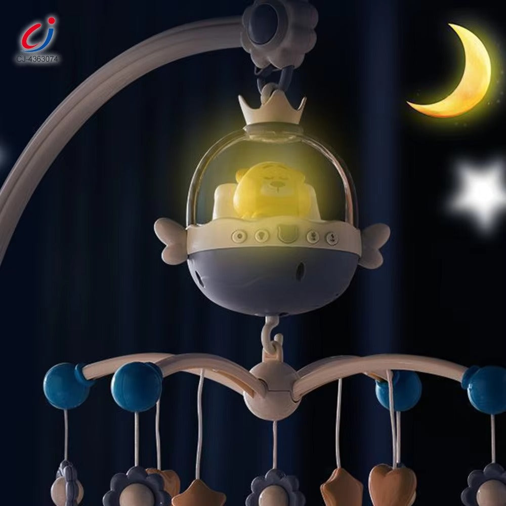 Remote Control Musical Baby Crib Mobile