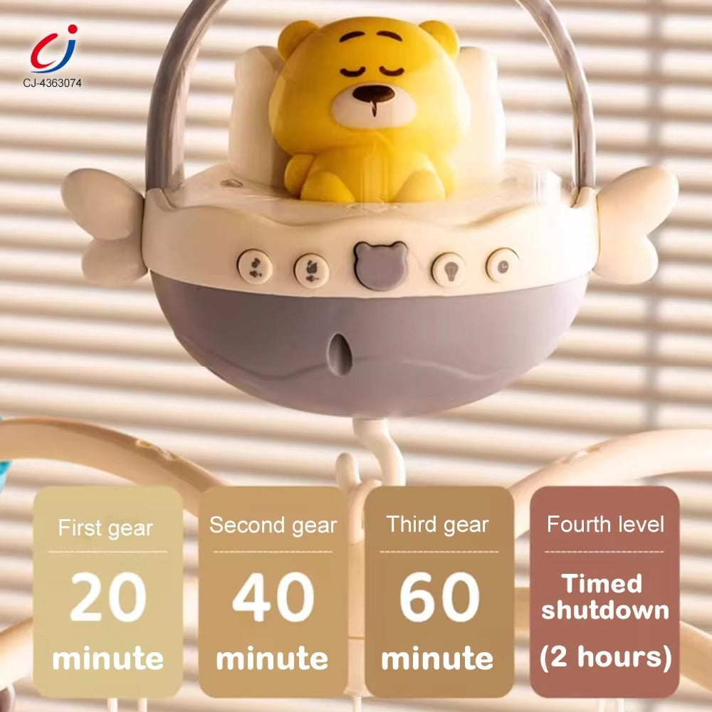 Remote Control Musical Baby Crib Mobile