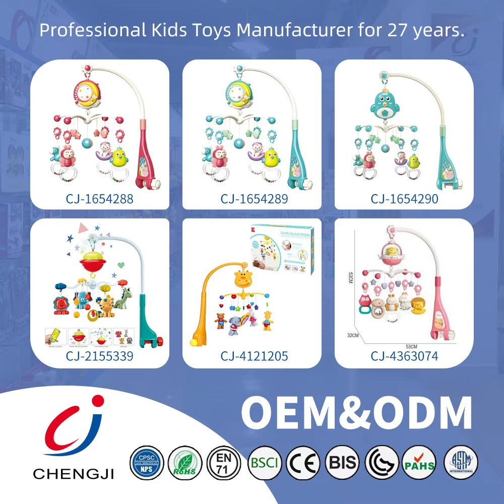 Remote Control Musical Baby Crib Mobile