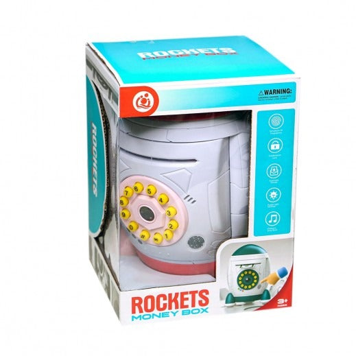 Space Rocket Piggy Bank