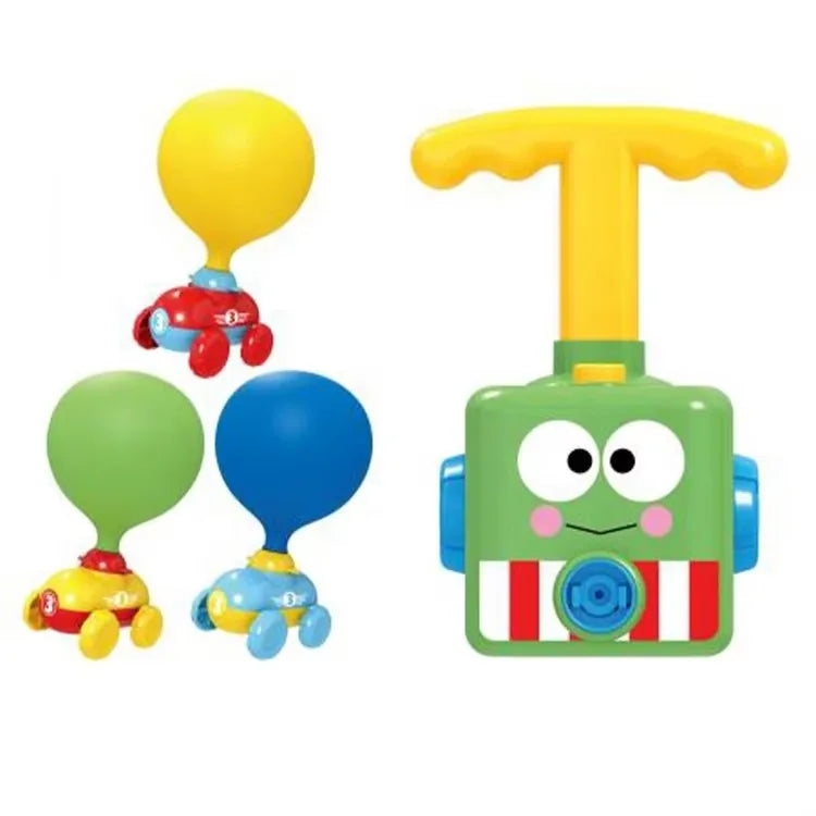 Air Pressure Balloon Powered Car Toy Set