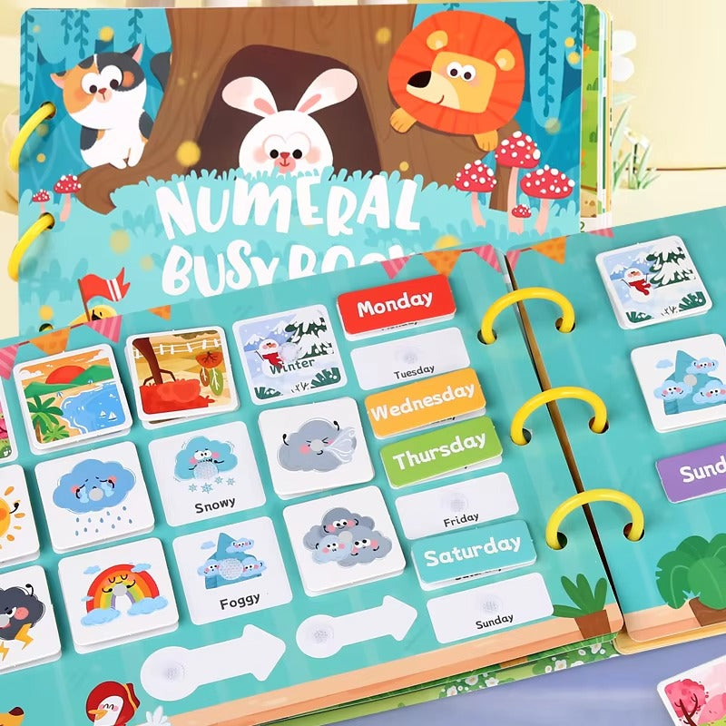 Busy Activity Book – Early Learning Educational Toy