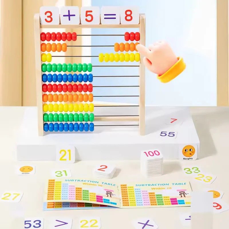 Wooden Educational Abacus – Count, Play, and Learn!