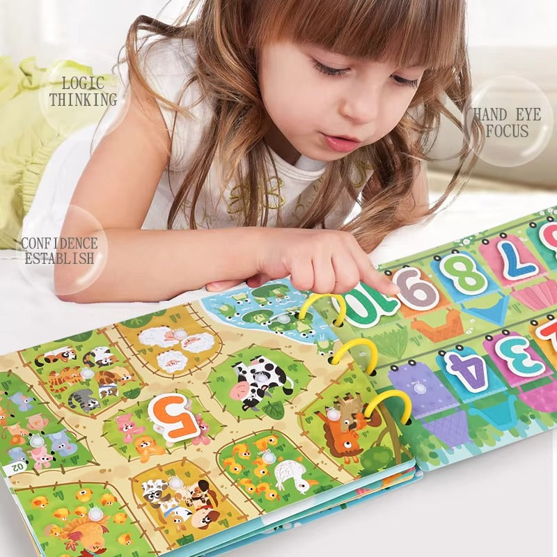 Busy Activity Book – Early Learning Educational Toy