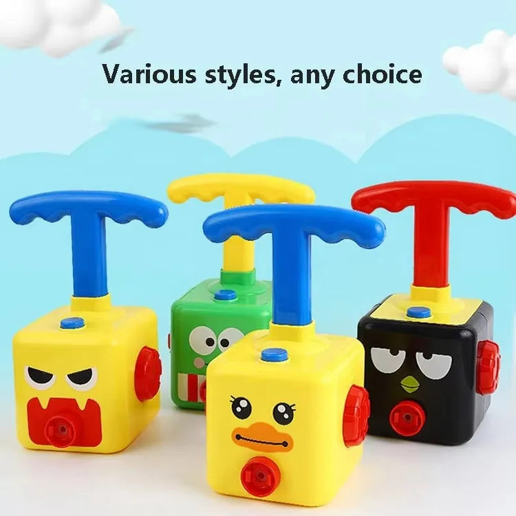 Air Pressure Balloon Powered Car Toy Set