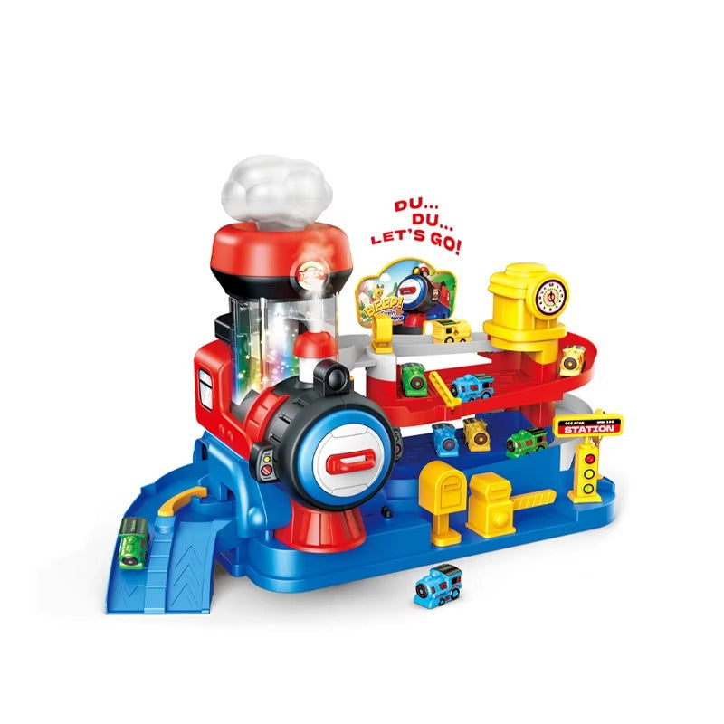 Electric Spray Train Adventure Track Set