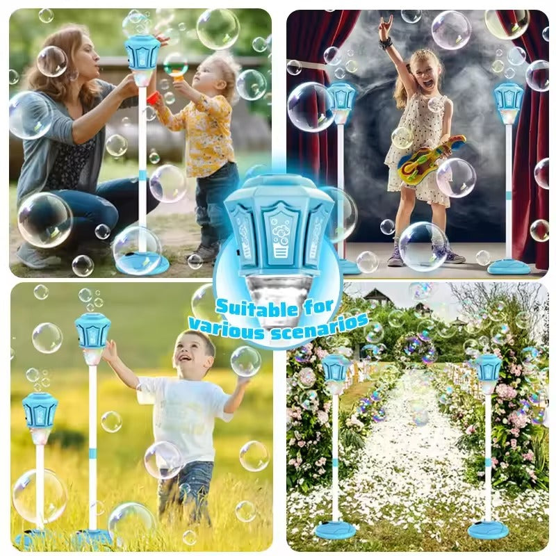 Bubble Torch Fun Garden Lamp Toy with LED Lights