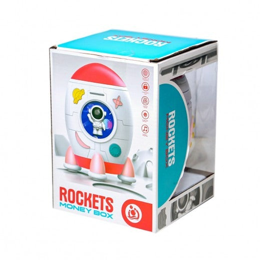 Space Rocket Piggy Bank