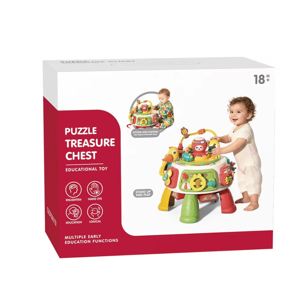 Puzzle Treasure Chest Activity Table