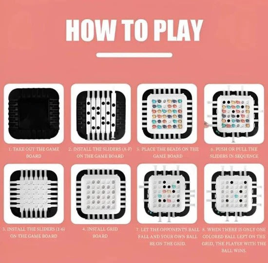 Stay Alive Survival Chess Track Board Game