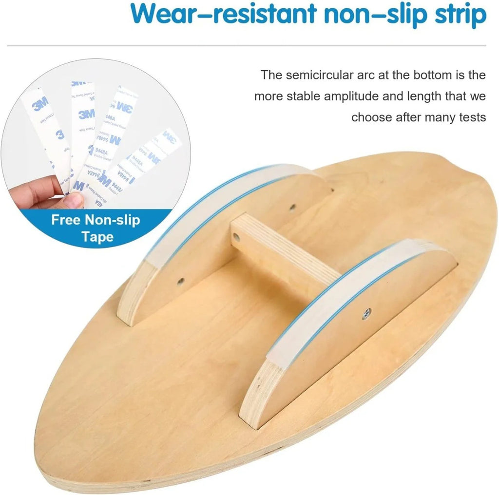 Wooden Balance Board for Kids