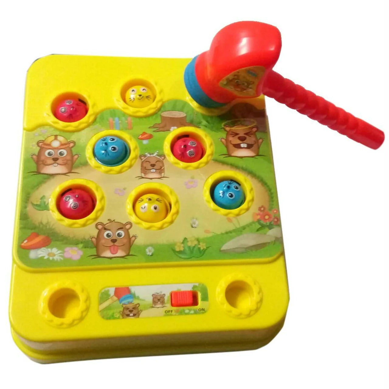 Fun Beat Whack A Mole Musical Set