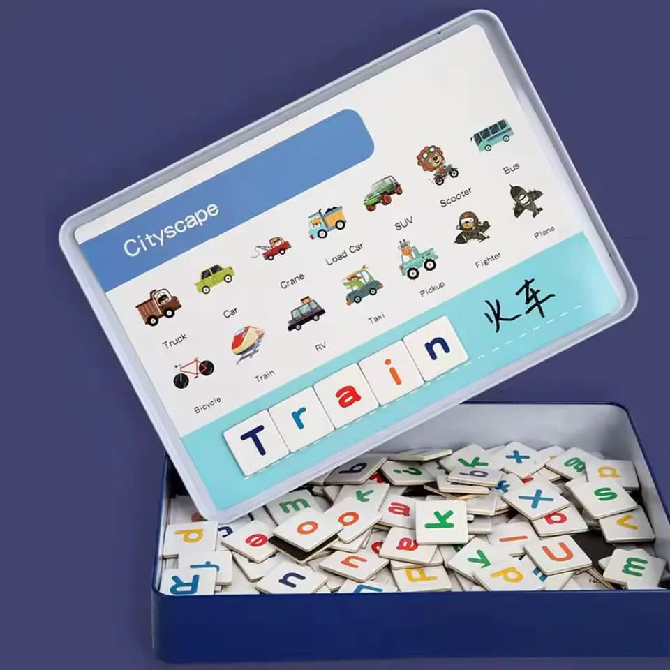 6-in-1 Magnetic Recognize Word Learning Kit with Marker