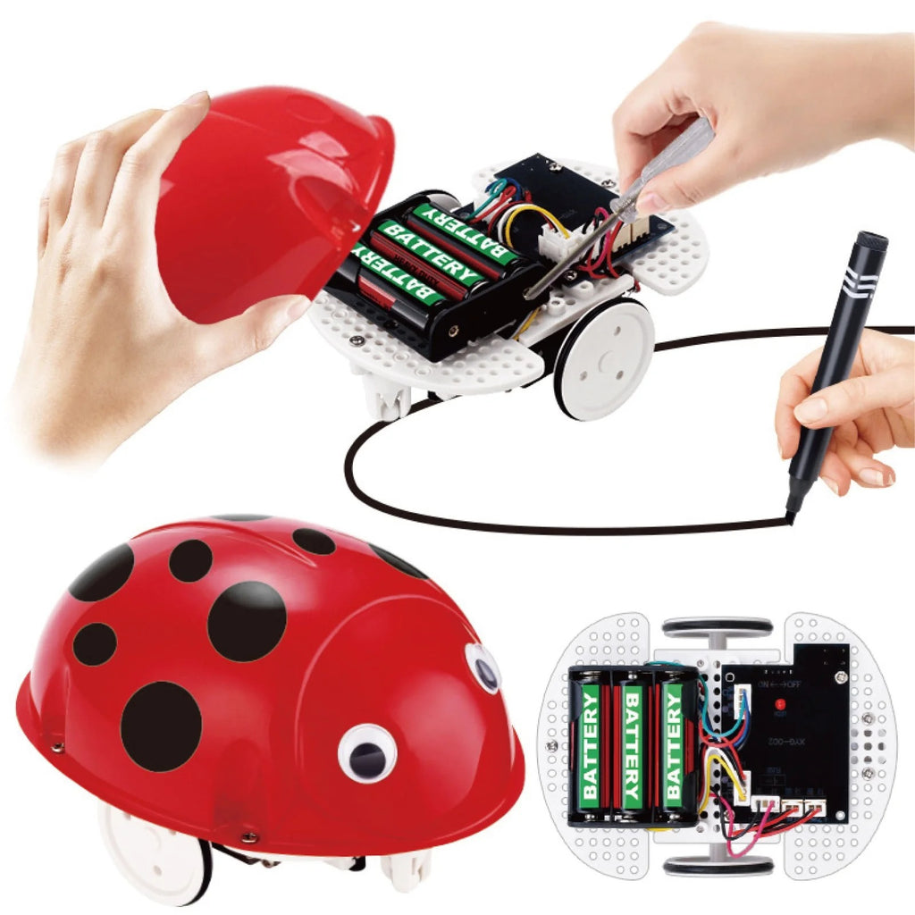 DIY STEM Line-Following Smart Car Kit for Kids