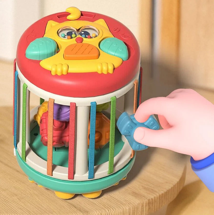 Hand Beat Drum Shape Stacking Activity Cylinder