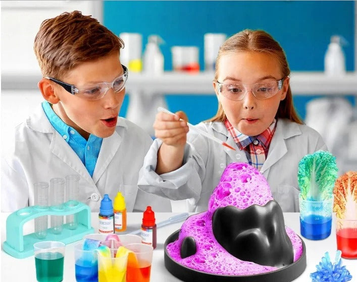 Science Explorer Bundle || 68 Experiment Kit - Kids MicroScope - Rotating Planets