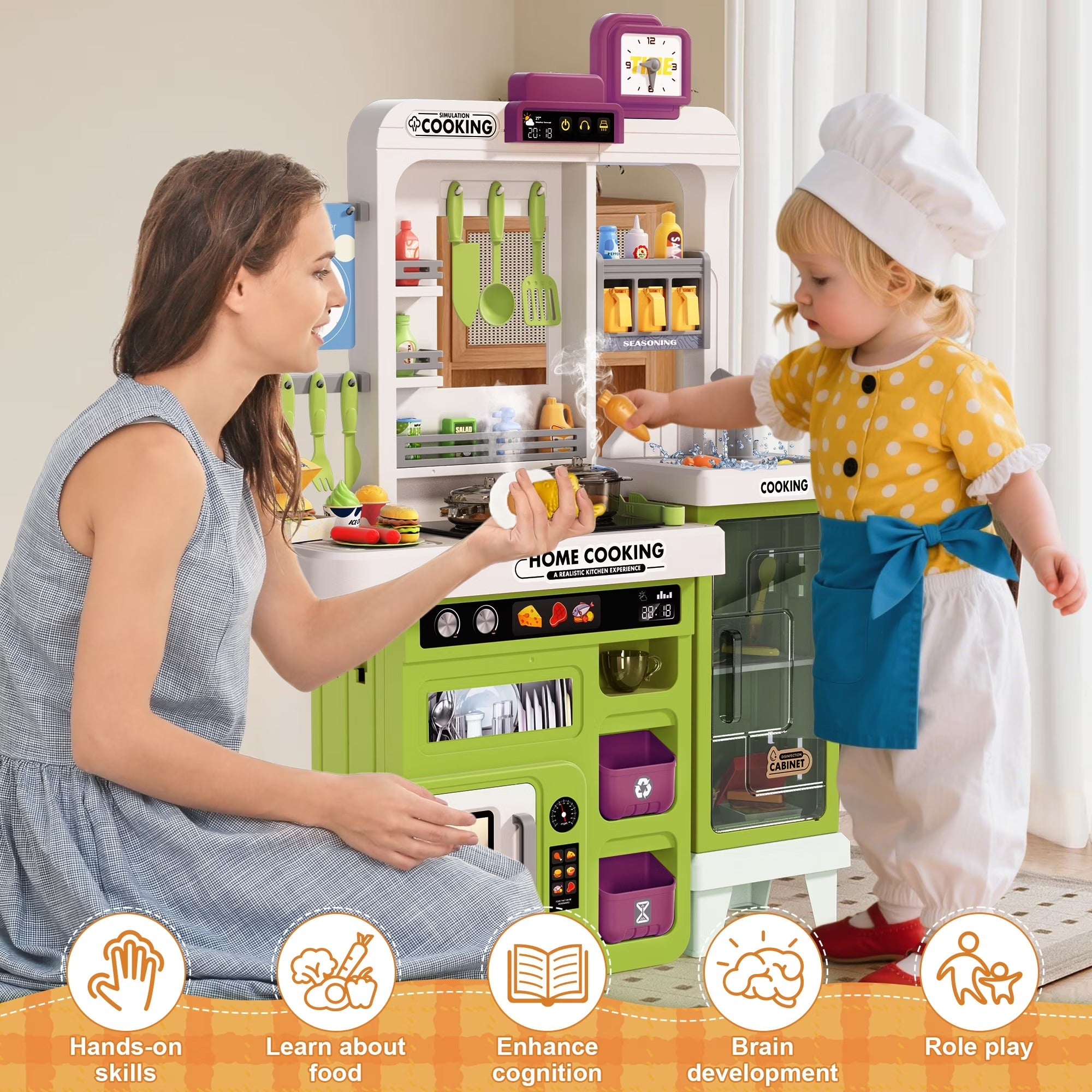 Western Kitchen Interactive Cooking Playset