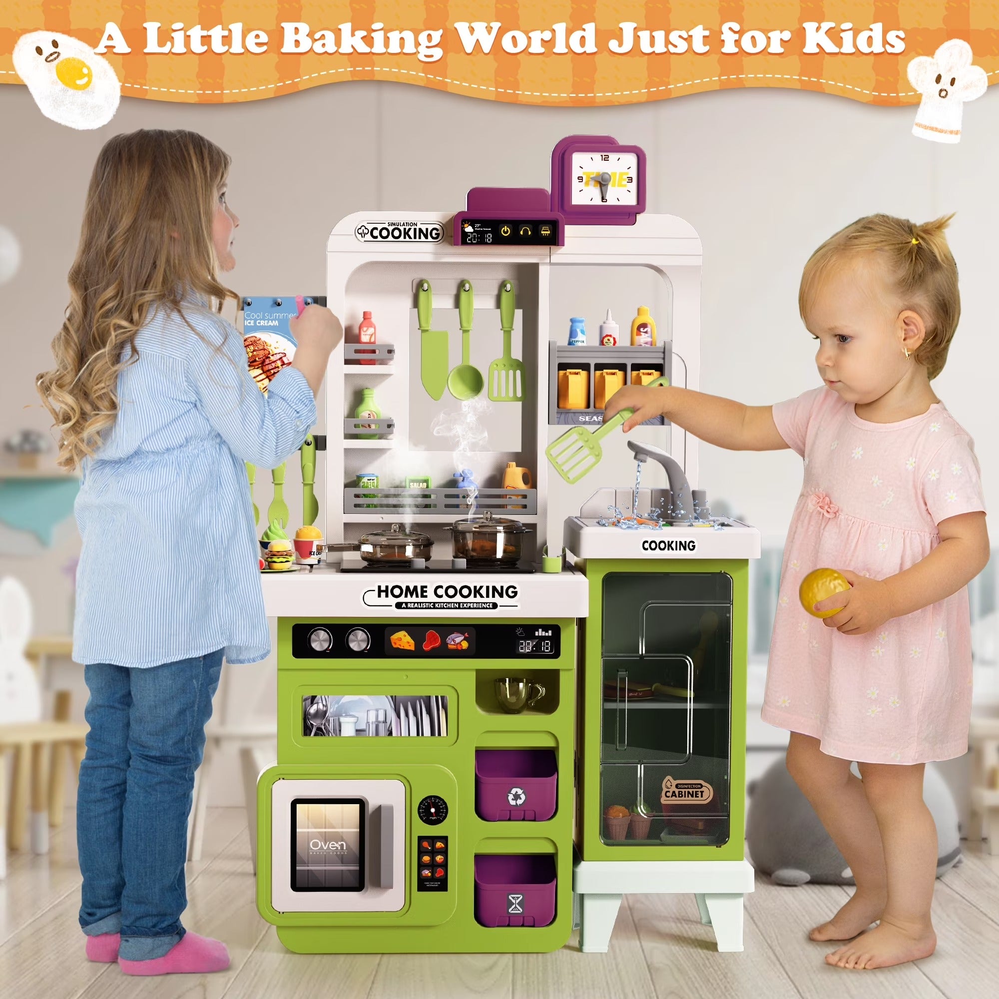 Western Kitchen Interactive Cooking Playset