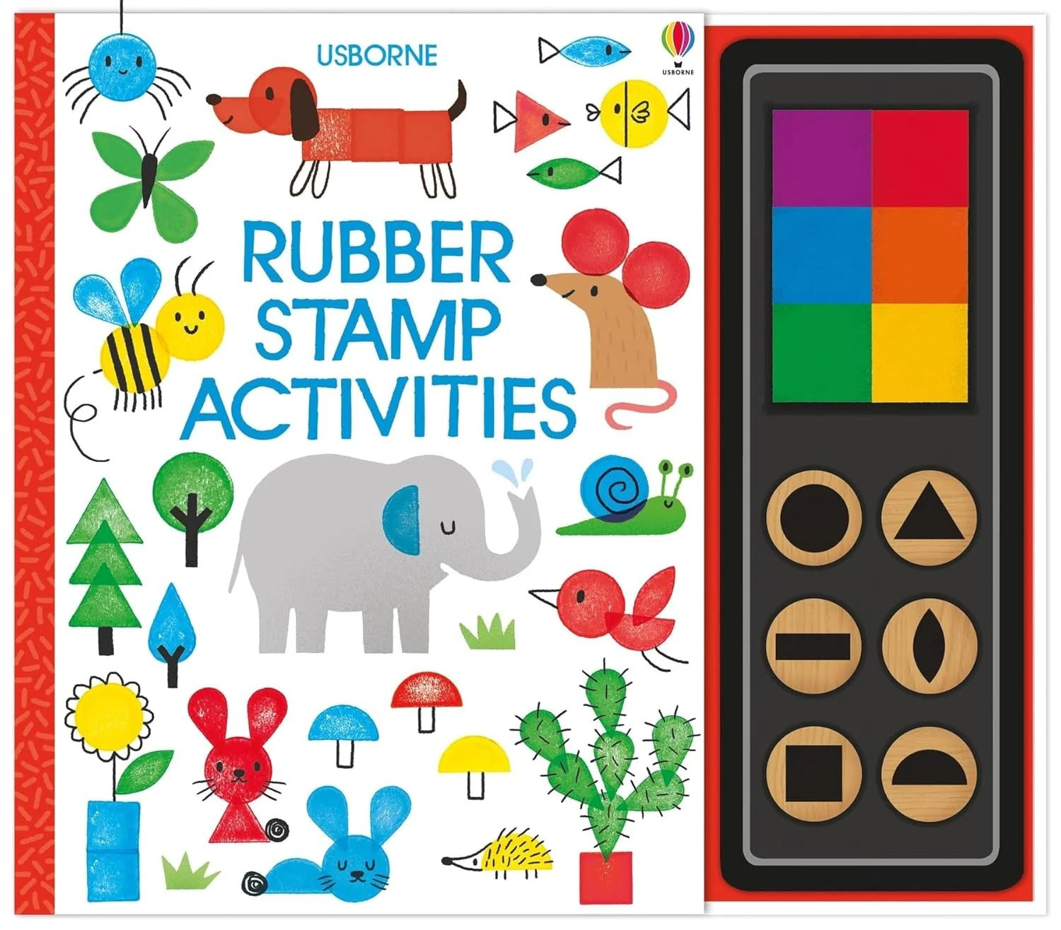 64 Page Rubber Stamp Activities Book