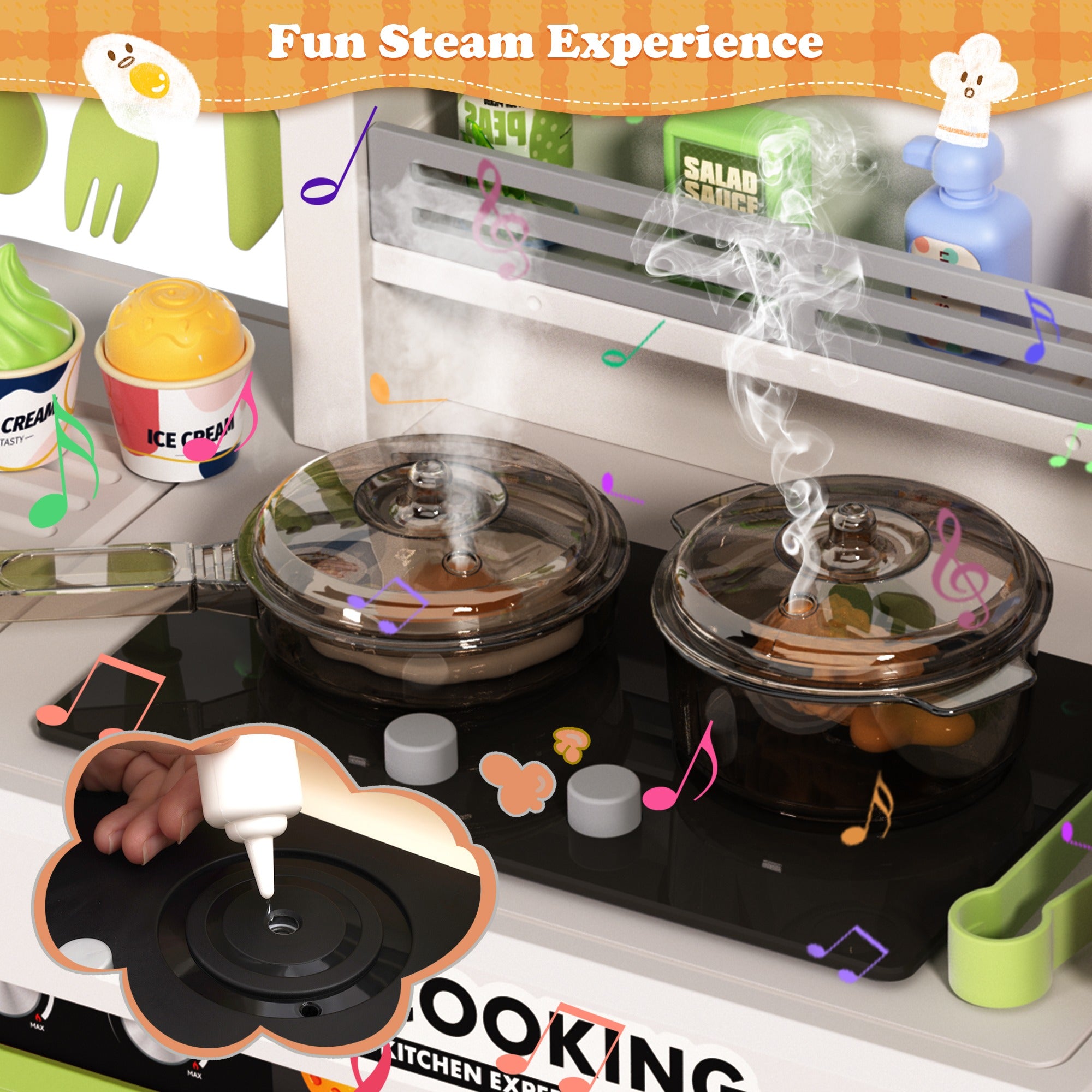 Western Kitchen Interactive Cooking Playset